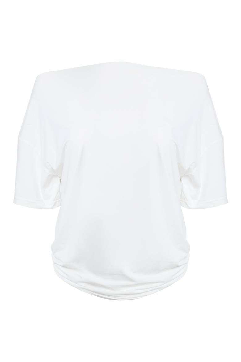 Wildlands One Shoulder Top, Alternate, color, MOONLIGHT