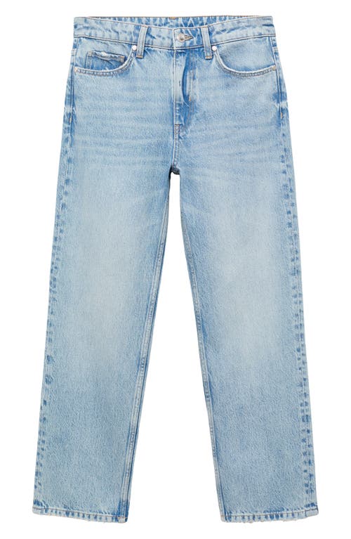 Shop Mango Straight Leg Jeans