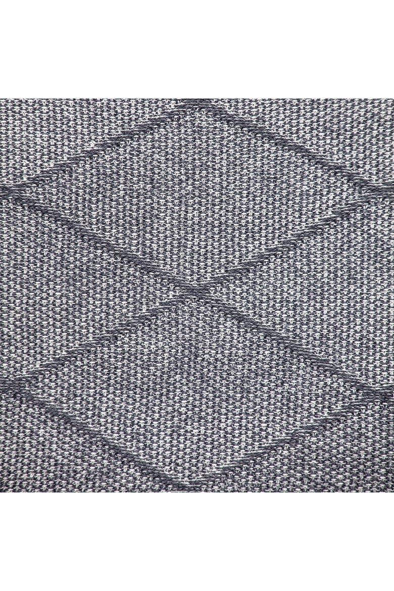 Grampy Transitional Grey Throw Pillow, Alternate, color, GRAY