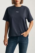 Mavi Jeans Logo Embroidered Crewneck T-Shirt