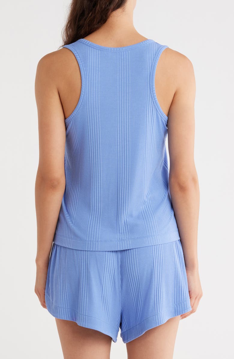 Honeydew Sunny Season Shortie Pajamas, Alternate, color, Marina