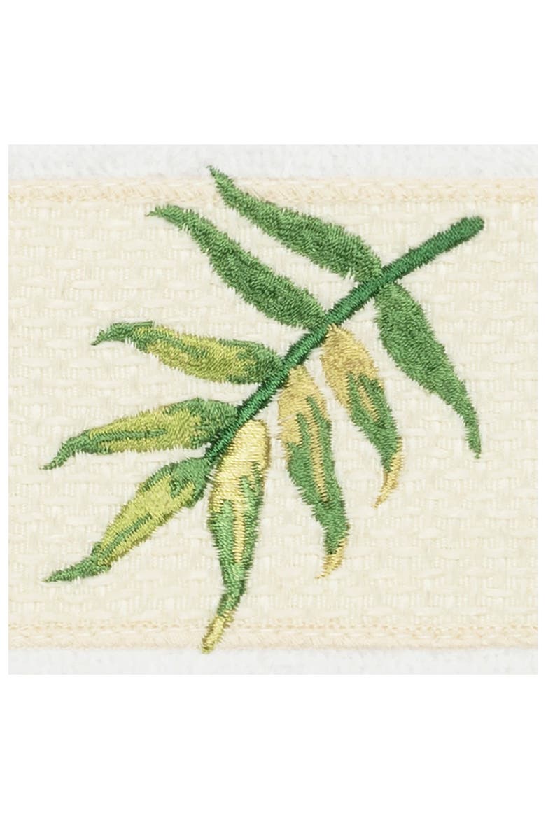 Zoe Embellished Washcloth - Set of 2 - White, Alternate, color, WHITE