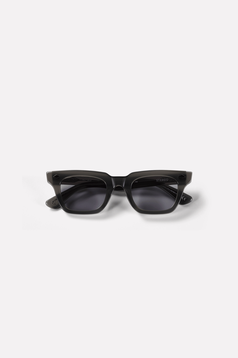 Stereo x Eithan Osborne Sunglasses, Alternate, color, Iced Grey Polished / Grey