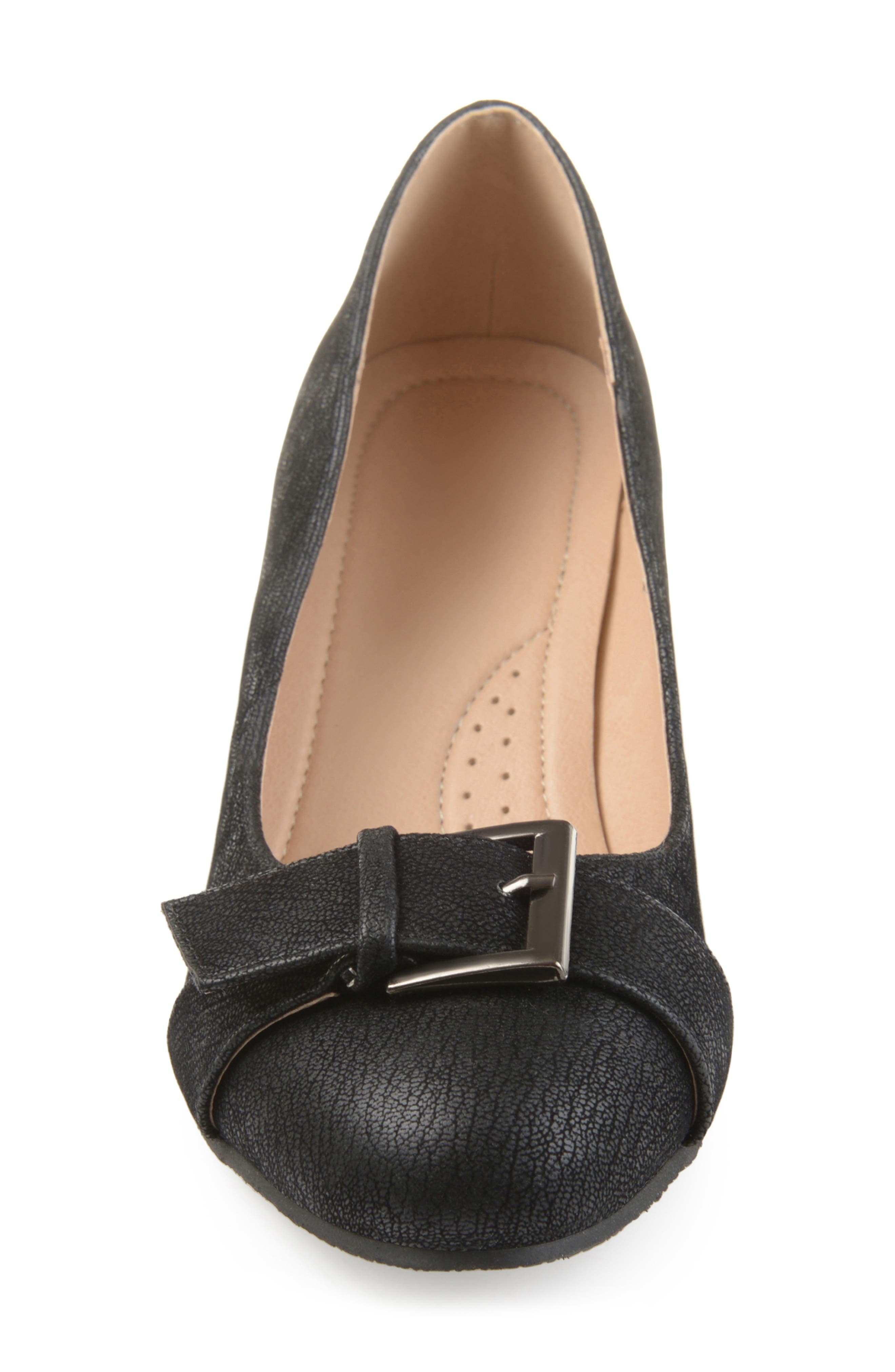 Journee Collection Grayson Wedge Pump - Wide Width, Alternate, color, 