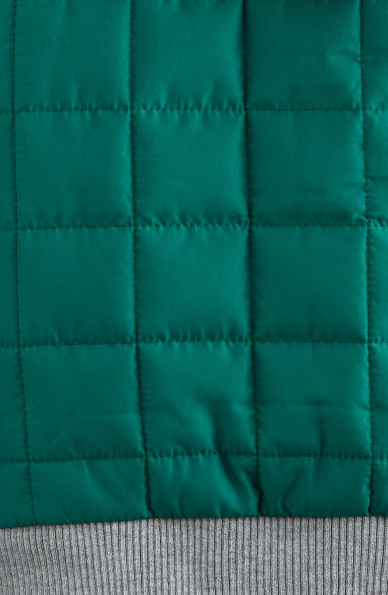 Tucker + Tate Kids' Summit Crest Mixed Media Jacket, Alternate, color, Green Pothos