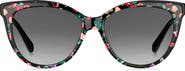Kate Spade New York Daesha 56mm Gradient Cat Eye Sunglasses