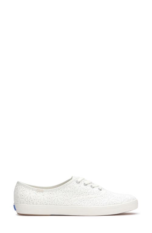 Keds ® Champion Sneaker In Snow White/lace