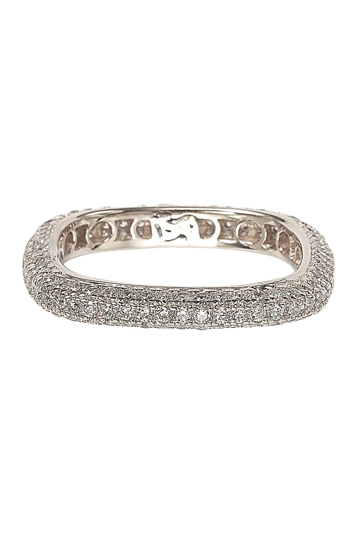 SUZY LEVIAN Pavé CZ Stackable Eternity Band Ring