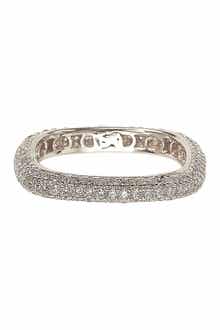 SUZY LEVIAN Pavé CZ Stackable Eternity Band Ring
