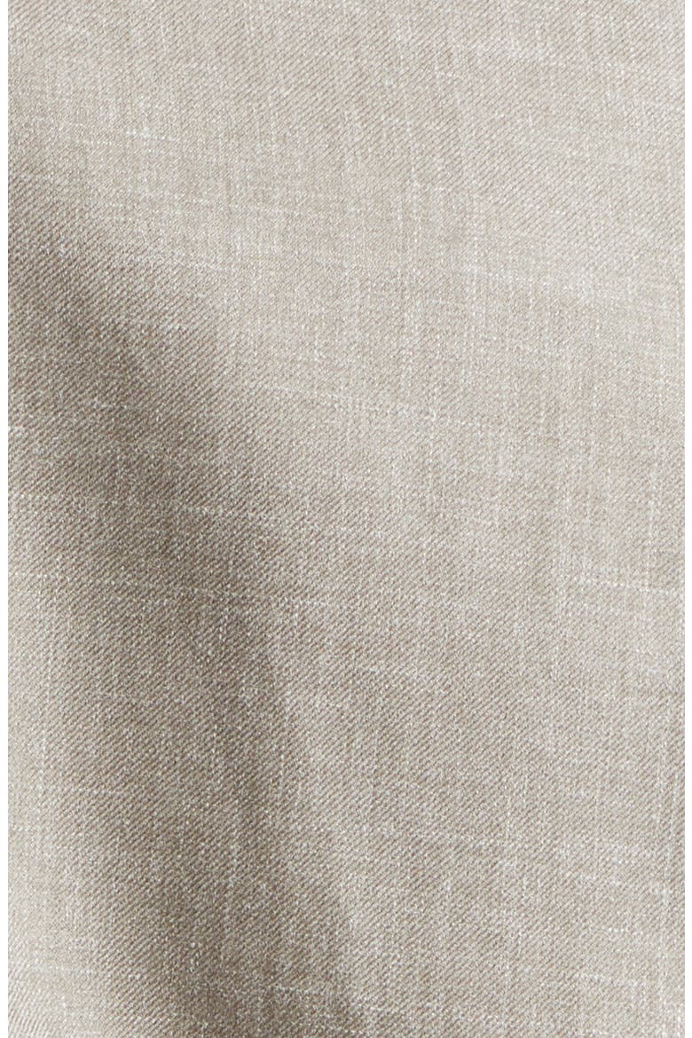 Water Resistant Virgin Wool, Silk & Linen Field Jacket, Alternate, color, TAUPE