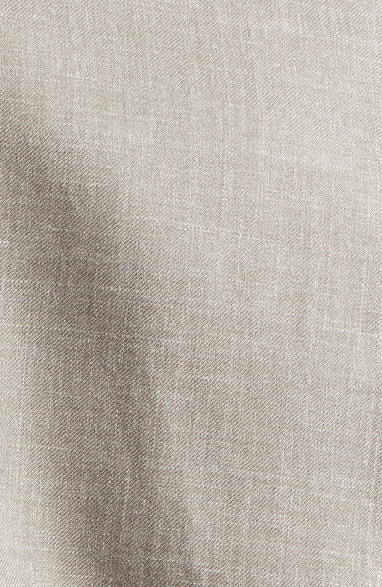 J. Mueser Water Resistant Virgin Wool, Silk & Linen Field Jacket, Alternate, color, Taupe