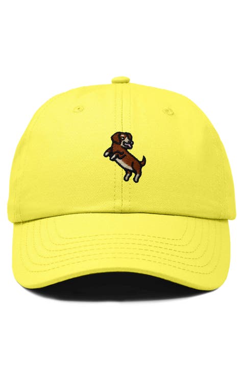 Dachshund Embroidered Dad Cap