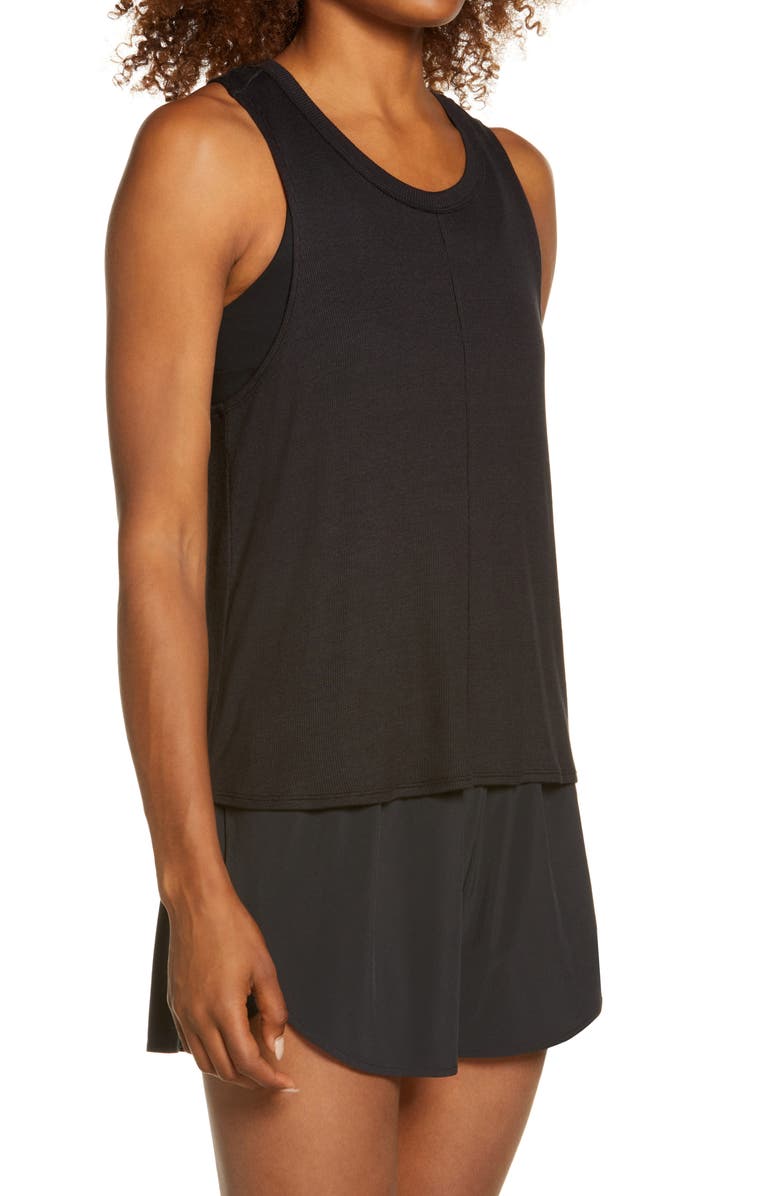 Zella Favorite Rib Tank, Alternate, color,