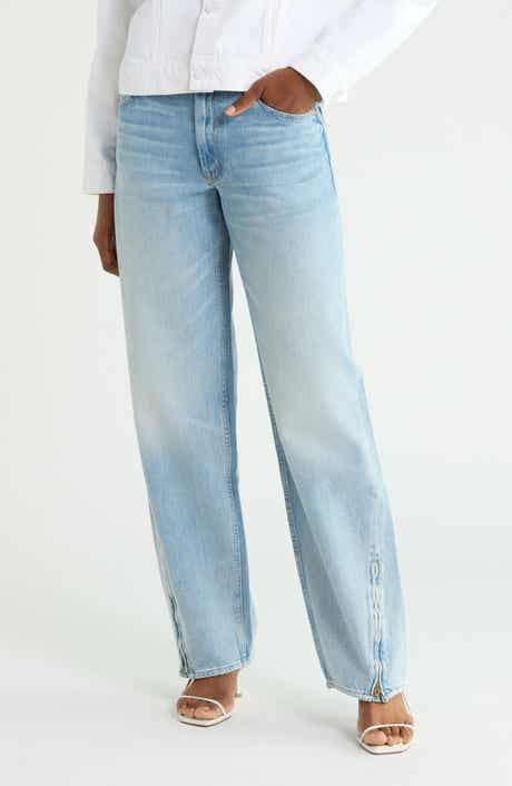 The Turn Key Spinner Zip Hem Jeans