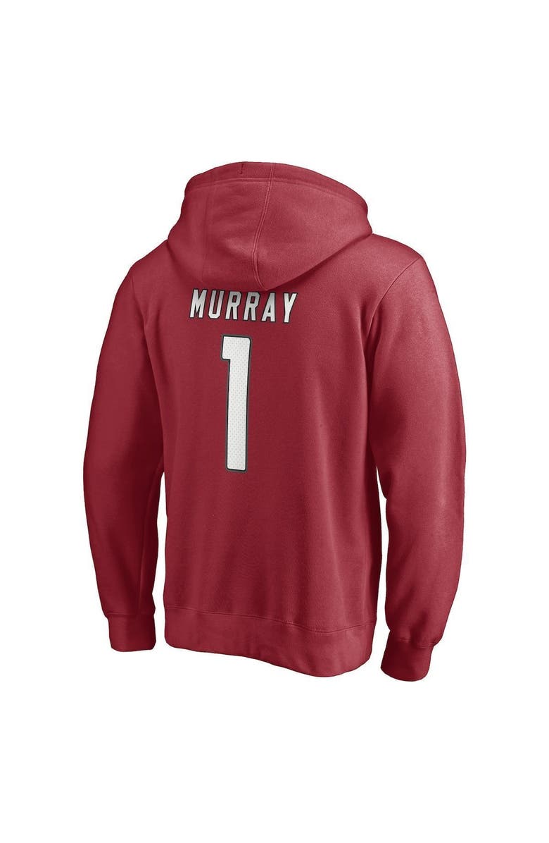 FANATICS Men's Fanatics Branded Kyler Murray Cardinal Arizona Cardinals Player Icon Name & Number Fitted Pullover Hoodie, Alternate, color, 