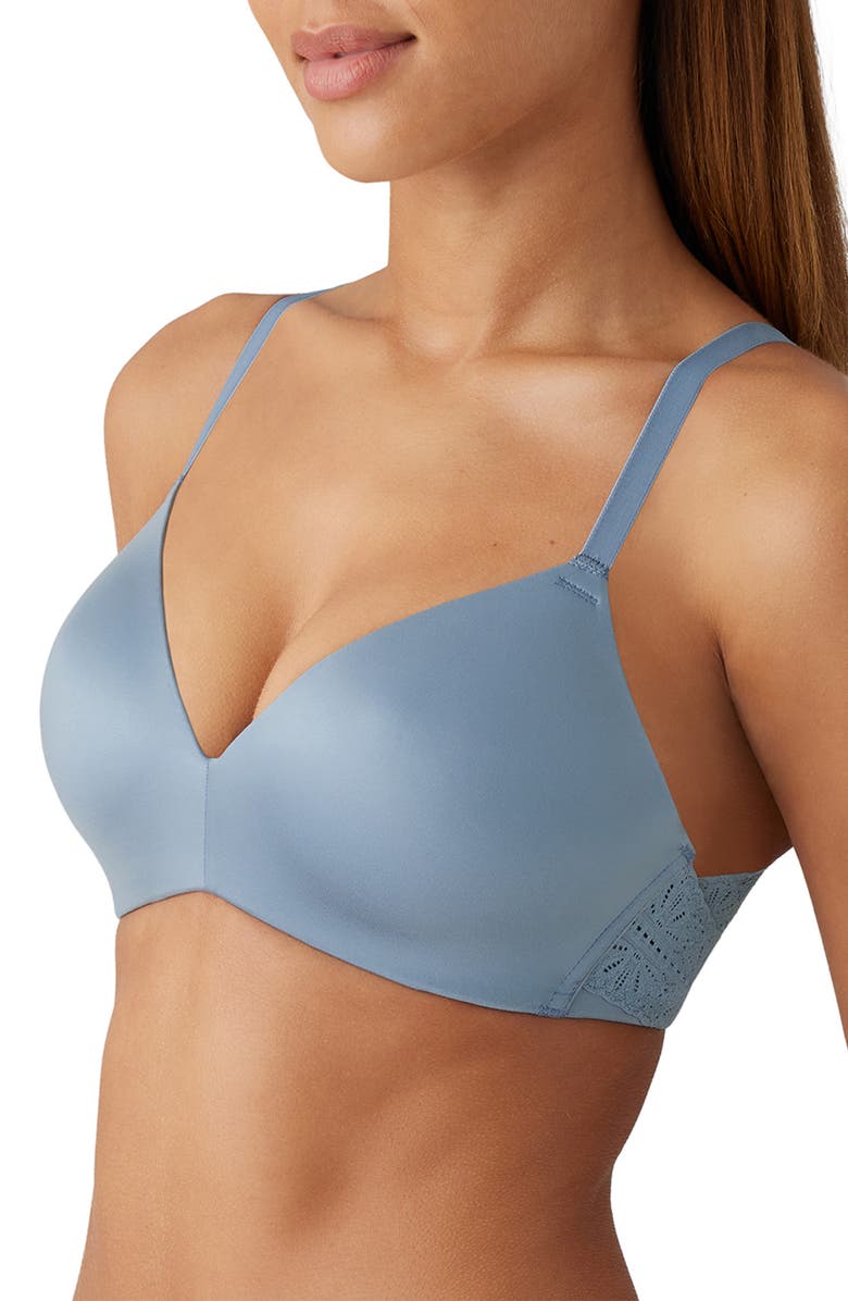 b.tempt'd by Wacoal Future Foundation Wireless T-Shirt Bra, Alternate, color, Troposphere