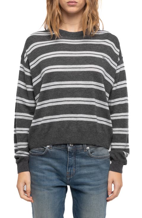 Swapy Stripe Cashmere Sweater