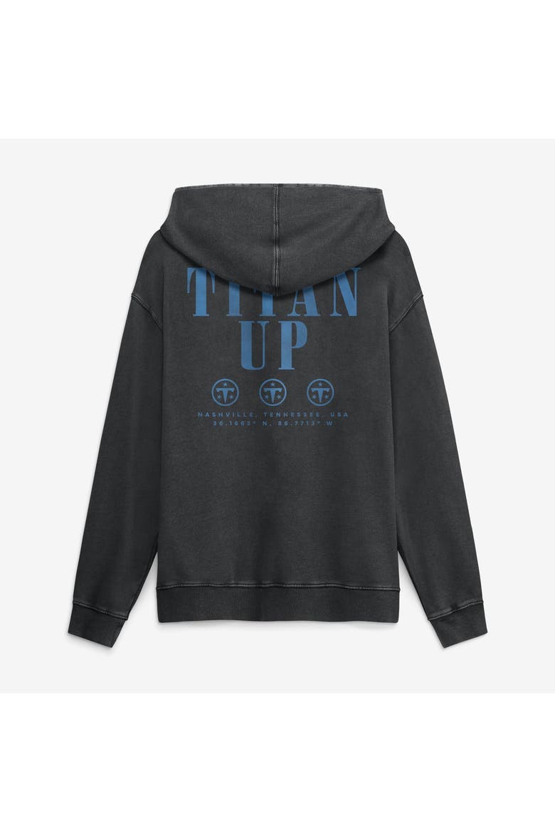 Men's Fanatics Black Tennessee Titans Relaxed Intense Rivalry French Terry Hoodie, Alternate, color, Black