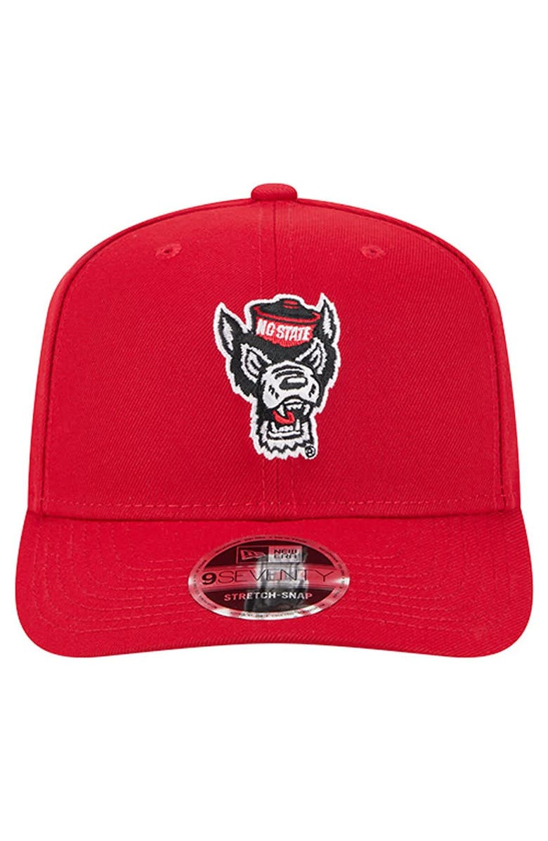 New Era Men's New Era Red NC State Wolfpack Team 9SEVENTY Adjustable Hat, Alternate, color, Red
