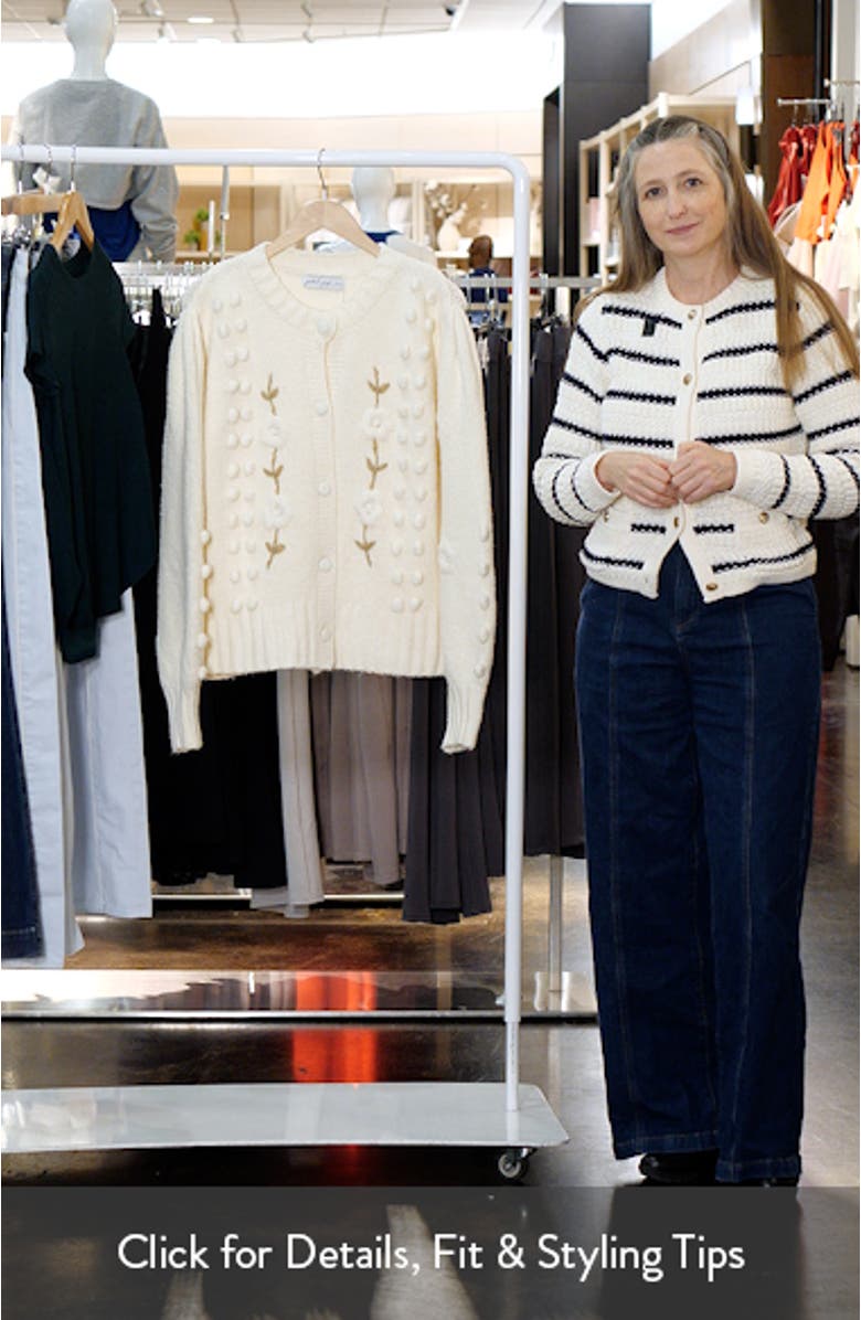 Cleo Floral Cardigan, sales video thumbnail