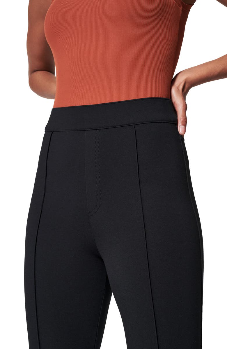 High Waist Flare Ponte Pants