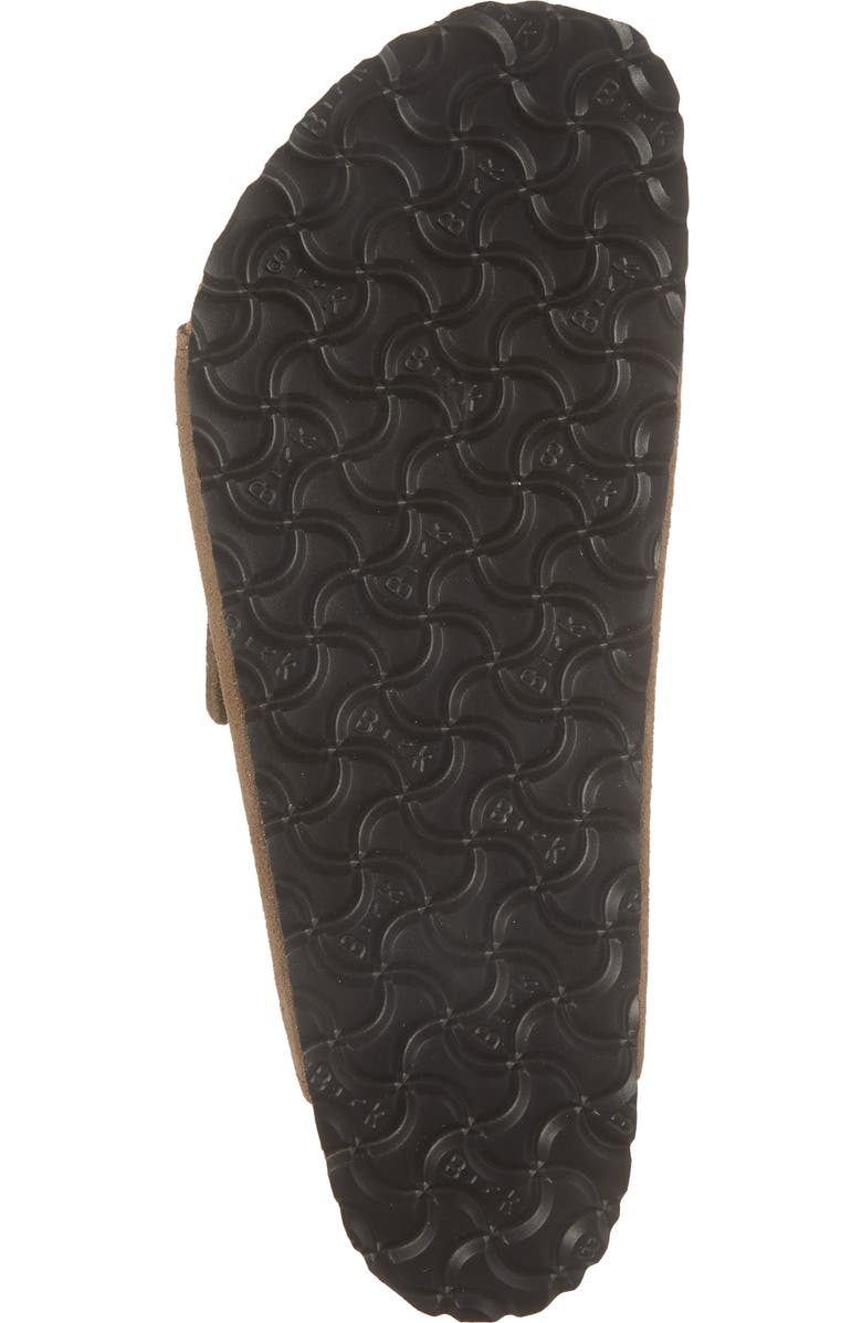 Birkenstock Solana Slide Sandal, Alternate, color, Dark Tea