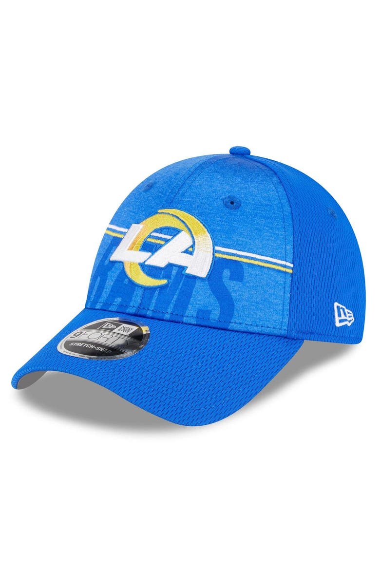 Men's New Era Royal Los Angeles Rams 2023 NFL Training Camp 9FORTY Adjustable Hat, Main, color, Royal