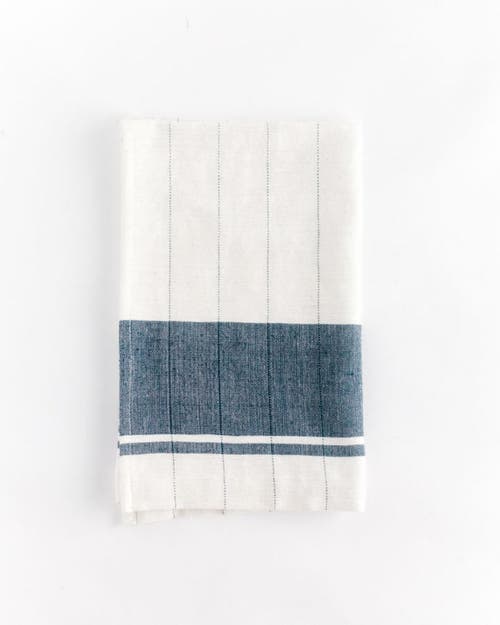 Creative Women Chelsea Cotton Tea Towel In Blue