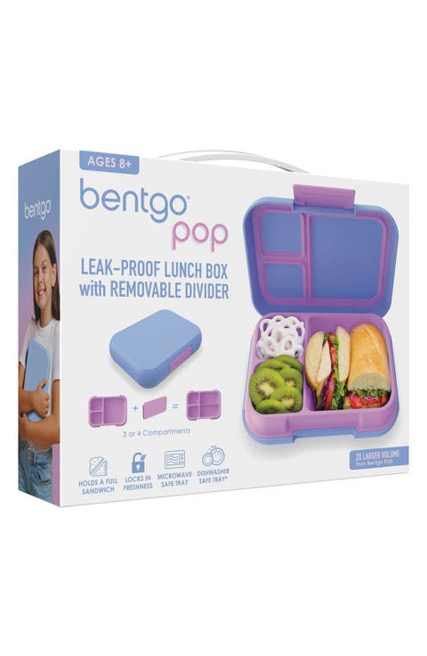 Pop Lunch Box - Coral/Teal