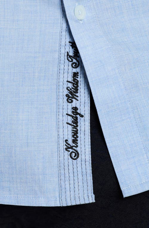 Robert Graham Mason Long Sleeve Button-up Shirt In Blue
