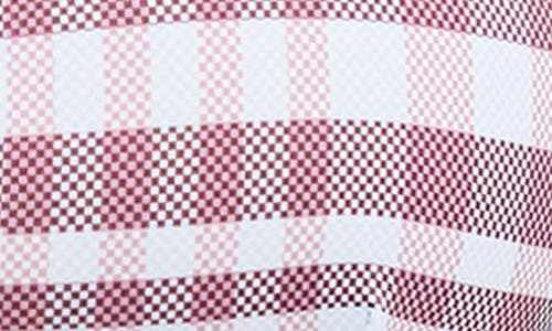 Good American Plaid Perfect Fit Bikini Top In Animal Print