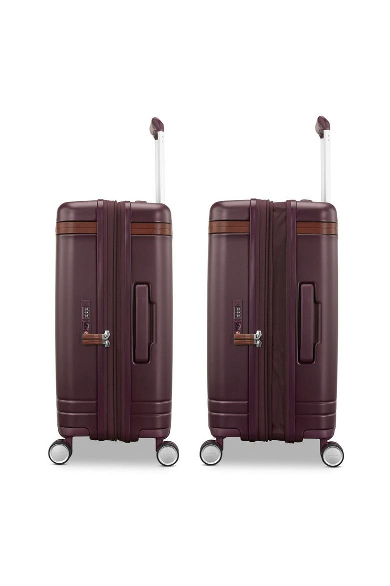 Virtuosa Hardside Expandable 21" Carry On Spinner Luggage, Alternate, color, Merlot