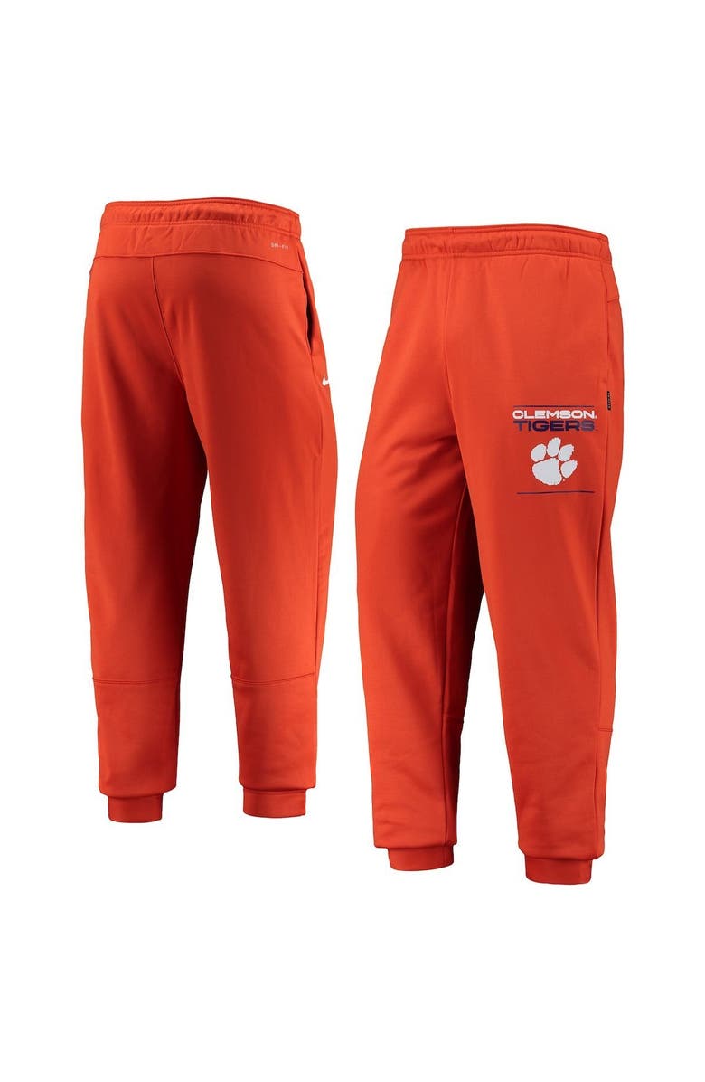 Nike Men's Nike Orange Clemson Tigers 2021 Sideline Performance Pants, Alternate, color,