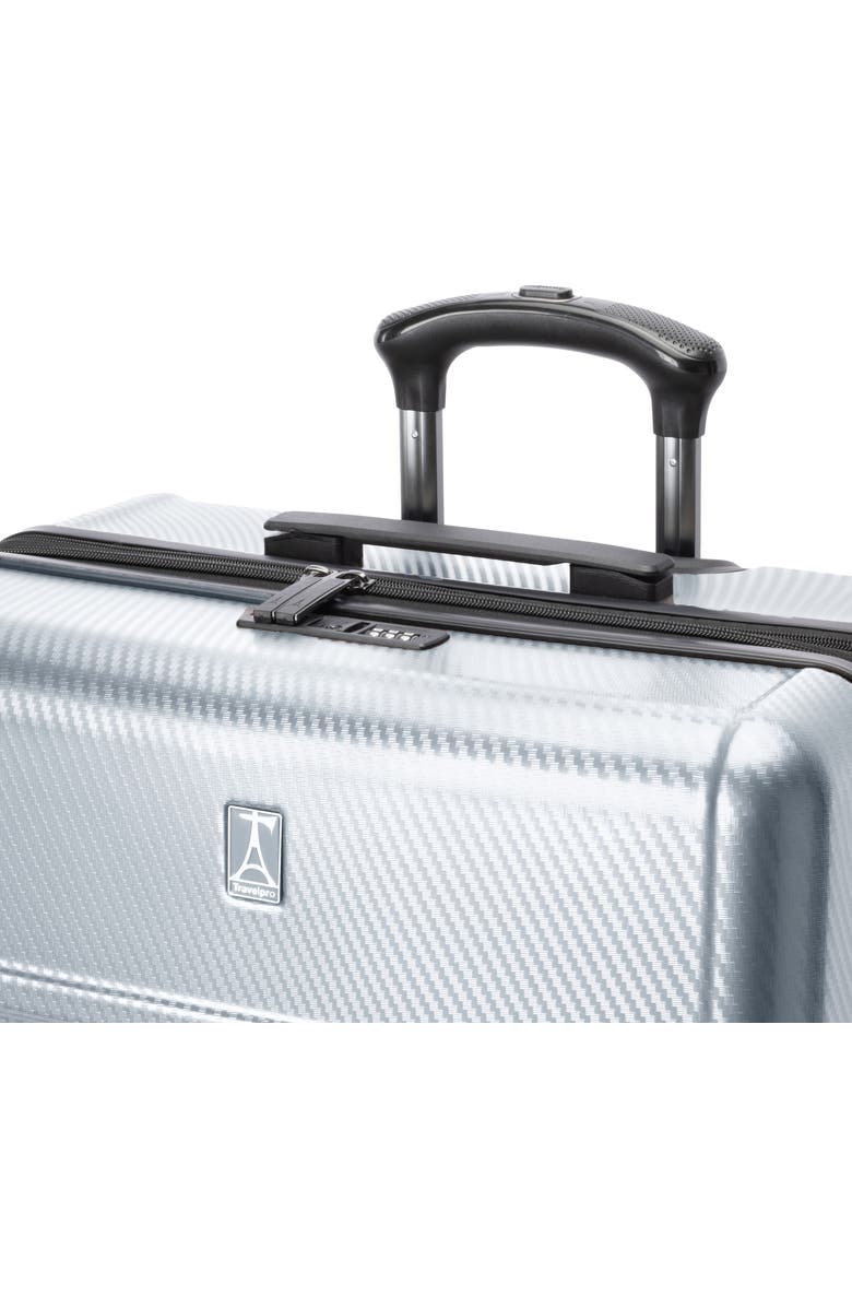 TRAVELPRO Rollmaster<sup>™</sup> Lite 28-Inch Expandable Hardside Spinner Luggage, Alternate, color, Silver Carbon Fiber