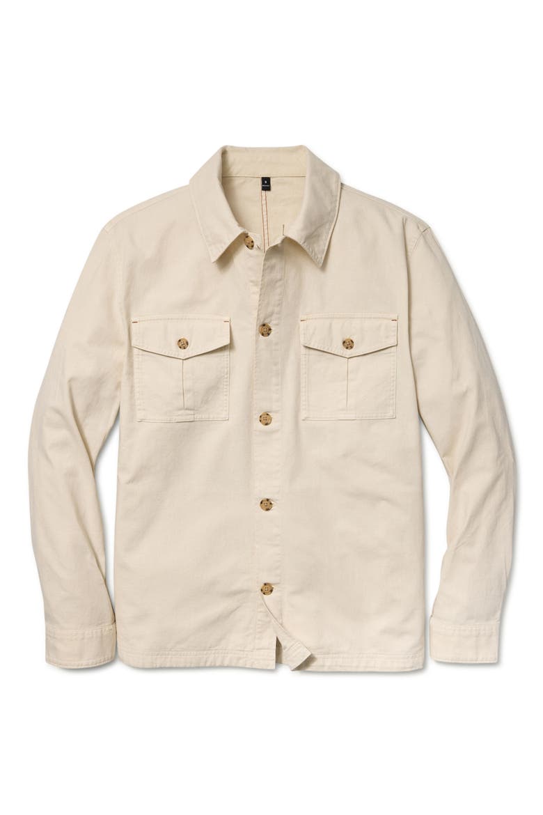 One Fit Shirt Jacket, Alternate, color, WHITE DOWN