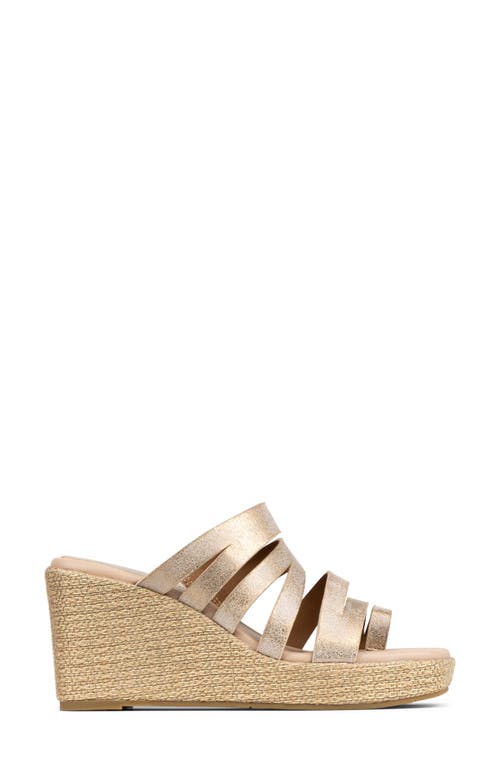 DONALD PLINER DONALD PLINER ANNAMARIA PLATFORM WEDGE SLIDE SANDAL