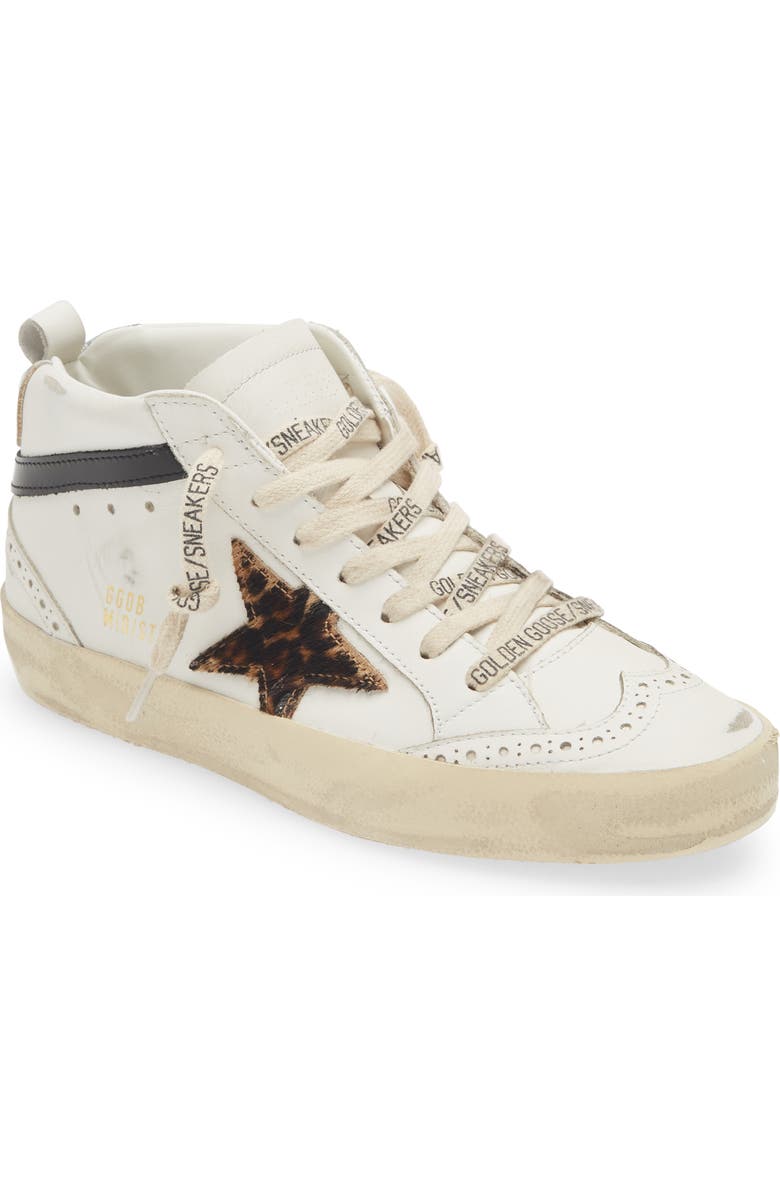 Golden Goose Mid Star Sneaker, Main, color,