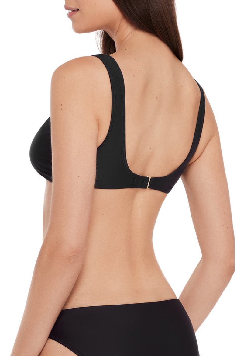 O-Ring Bikini Top, Alternate, color, RAVEN BLACK