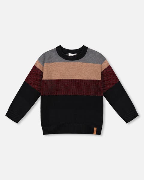 Color Block Knit Sweater (Little Kid & Big Kid)