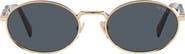 Prada 55mm Oval Sunglasses