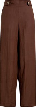 Anne Klein Pull-On Crop Wide Leg Pants