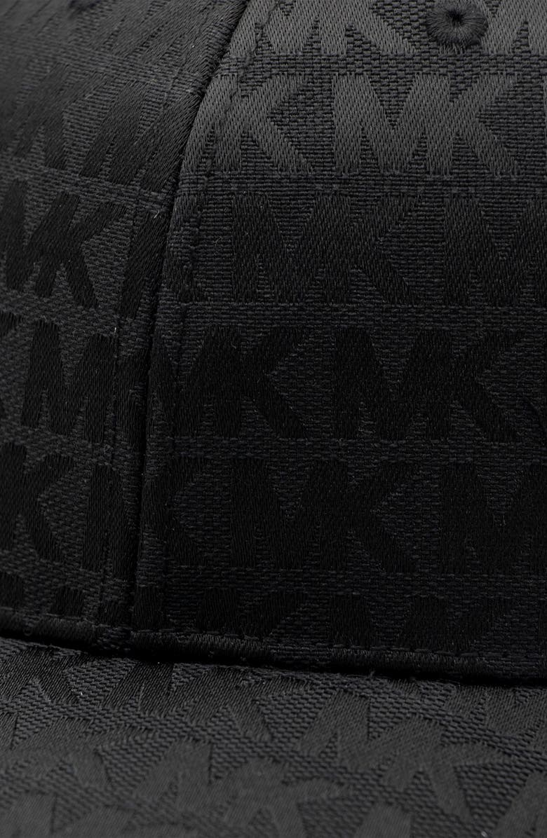 MICHAEL Michael Kors Logo Jacquard Wool Baseball Cap, Alternate, color, 