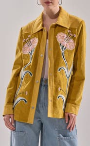 AZALEA WANG Geraldine Corduroy Jacket