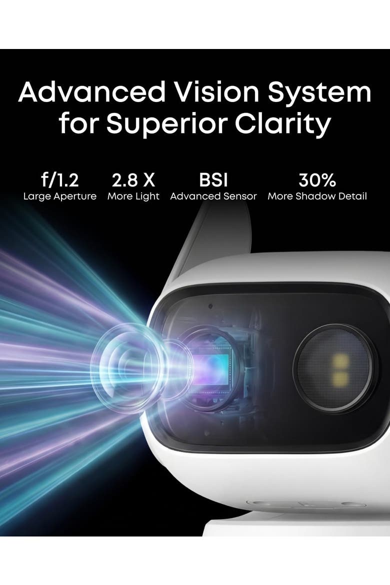 Security Outdoor 2-Pack Camera C31, Alternate, color, White