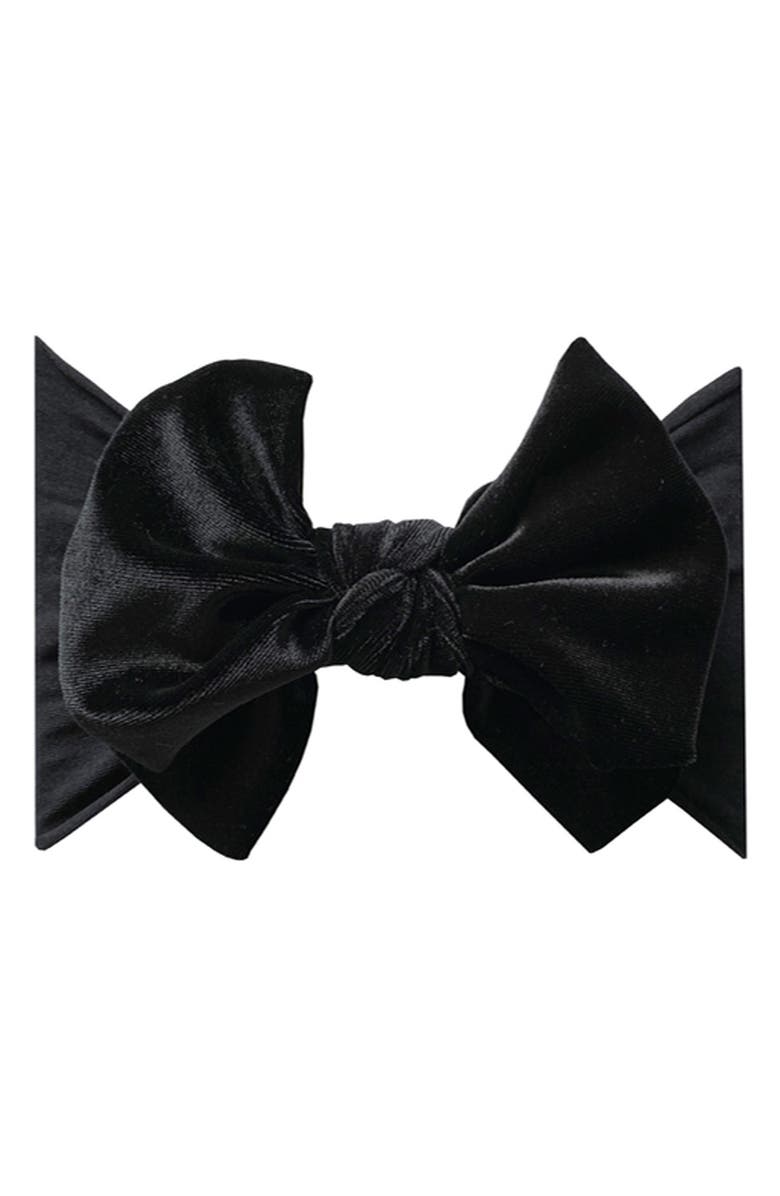 Baby Bling Velvet Head Wrap, Alternate, color,