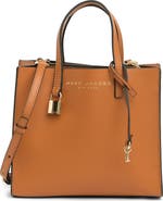Marc Jacobs Mini Grind Coated Leather Tote