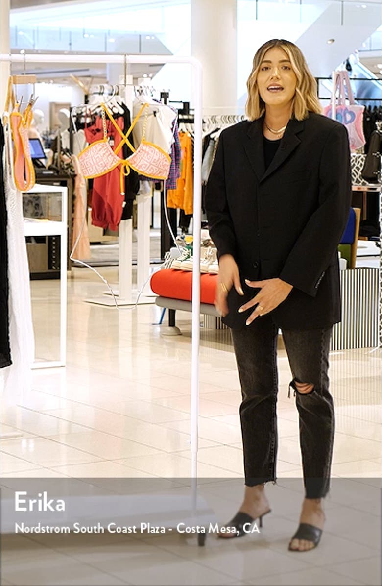 Monogram Bandeau Bikini Top, sales video thumbnail