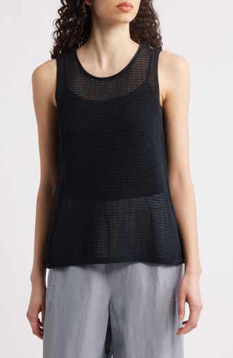 Eileen Fisher Organic Cotton Sweater Tank
