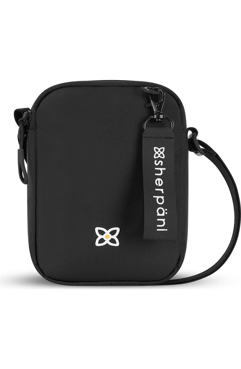 Sherpani Rogue Mini Crossbody Bag, Magnolia, Main, color, Raven