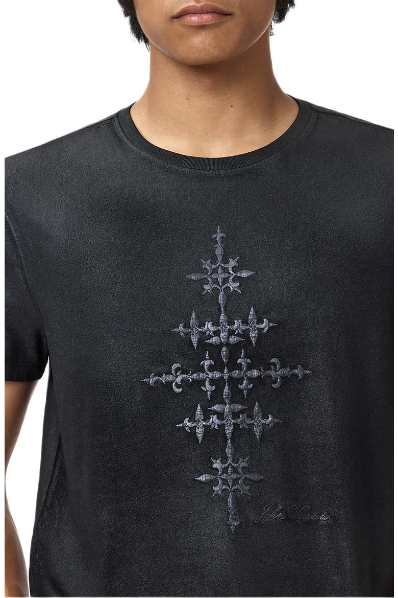 Wrought Iron Organic Cotton Graphic T-Shirt, Alternate, color, BLACK